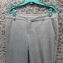 Kut From The Kloth Dress Pants Women 10 Gray Straight Leg Mid Rise Ladies - $17.05