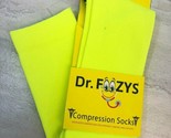 Foozys Women&#39;s &amp; Men&#39;s LIME GREEN Compression Socks, One Size Fits Most,... - $11.69