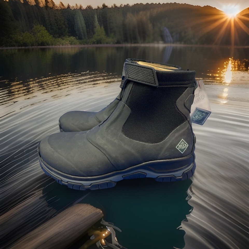 The Original Muck Boot Company Apex Mid Zip Rubber Boots for Men Size 11... - $89.09