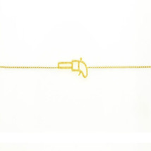 Yellow Diamonds - Bracelet 0.22ct Natural Fancy Yellow 18K 1 Gram Gun Shape - £599.94 GBP