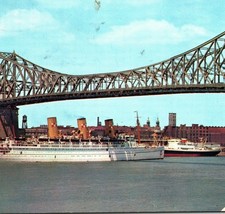 1964 Empress of Scotland Ship in Montreal Canada Chrome Postcard Posted - £7.86 GBP