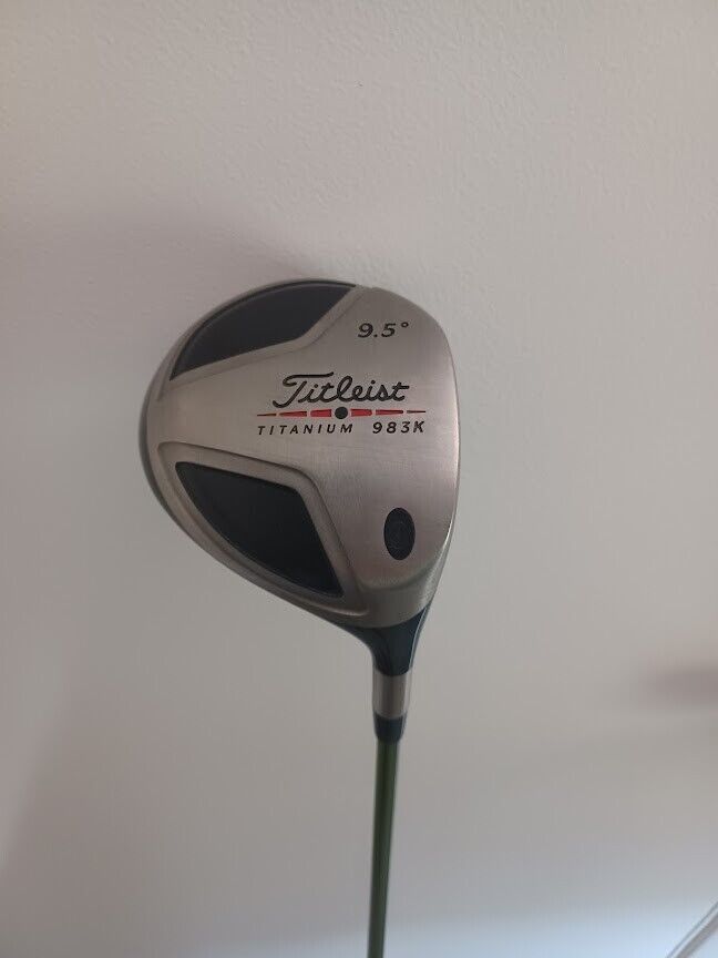 TZ GOLF - TITLEIST 983K TITANIUM DRIVER 9.5* Aldila NV 65 S OR X Graphit... - $60.43