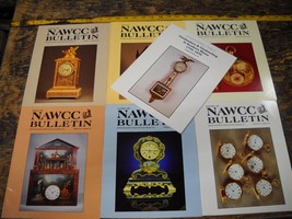 LOT NAWCC Bulletin 1989 Full Year with Suppliment 7 issues Clocks Southe... - $29.65