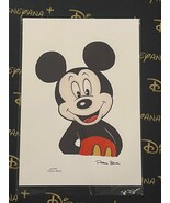 Hand-signed and numbered art print: Mickey Mouse - $96.86 CAD