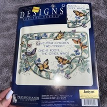 Janlynn Counted Cross Stitch Kit Roots &amp; Wings #113982 Praying Hands Col... - $19.79
