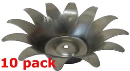 Metal Stampings Candles Holders Cups Petal Husk Leaf Decorative .020&quot; ST... - $22.98