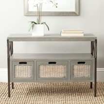 Joshua 3-Drawer Console Table From The Safavieh American Homes Collection In - £184.98 GBP