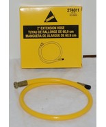 Cherne 274011 Two Foot Air Test Extension Hose Color Yellow - £12.67 GBP