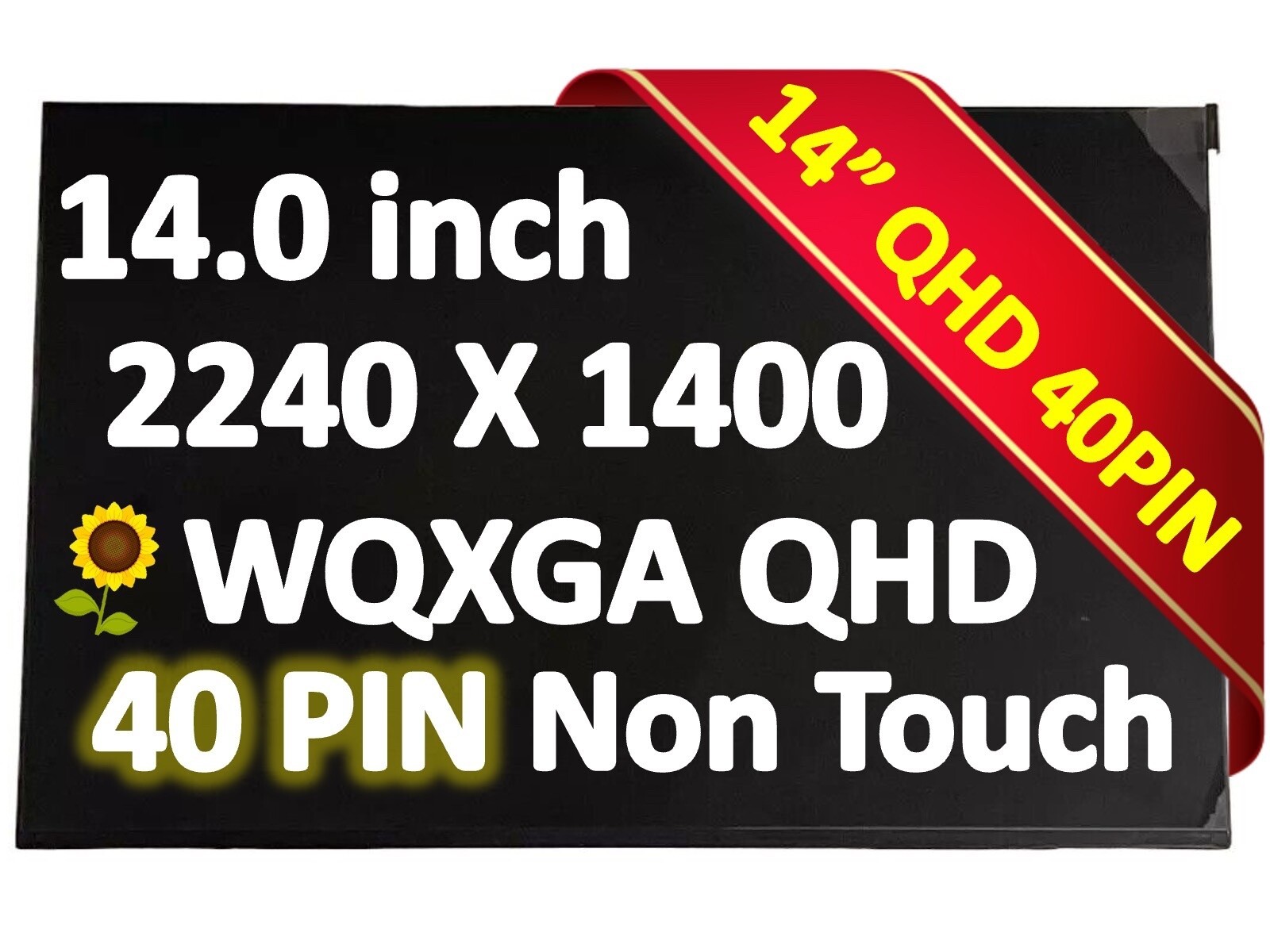 NV140DRM-N42 LCD screen 14&quot; 2240X1400 IPS for Dell Inspiron 14 plus 7420... - $89.99