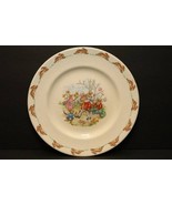 Bunnykins Royal Doulton Vintage 8" Lunch Side Salad Plate Family Garden '59-1975 - $19.77