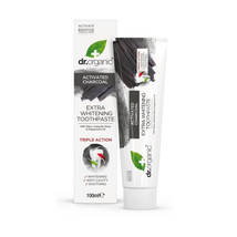 2 x Dr Organic Activated Charcoal Fresh Toothpaste 100 ml - £36.45 GBP