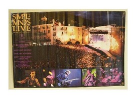 The Simple Minds Poster Live OLD - £21.13 GBP