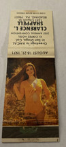 Matchbook Cover Matchcover Girly Girlie Pinup 1971 AMCAL Reading PA Shap... - £1.51 GBP