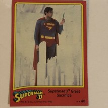 Superman II 2 Trading Card #40 Christopher Reeve - £1.54 GBP