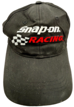 Snap-On Racing hat black cotton cap with checkered flag National Premium... - $10.68 CAD