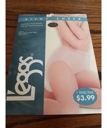 Legg&#39;s Silky Sheer Control Top Size A - Barely Black- Sheer Toe Pantyhos... - $9.85
