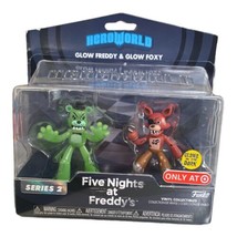 Funko Hero World Five Nights at Freddy&#39;s 2 Pack Glow In The Dark Freddy ... - £20.03 GBP