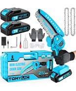 The Best Cordless Small Handheld Chain Saw With Two Rechargeable Batteri... - £41.08 GBP