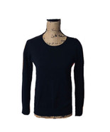 Hollister Pullover Sweater Blac Long Sleeve knit Crew Neck Women&#39;s Size S - £14.10 GBP