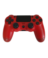 New Red Wireless Video Game Controller for PC &amp; PS4 &amp; Android Device Dua... - $20.79