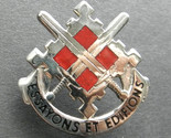 ARMY 18th ENGINEER BRIGADE CREST ESSAYONS LAPEL HAT PIN BADGE 1 INCH MAD... - $8.64