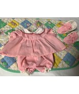 RARE Vintage Cabbage Patch Kid Dress Bloomers &amp; Matching Booties - $115.00