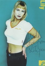 Lily MTV Presenter Hand Signed Vintage Photo - £6.25 GBP