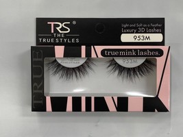 Trs True Mink Lashes Luxury 3D Lashes # 953 M Light &amp; Soft As A Feather - £3.93 GBP