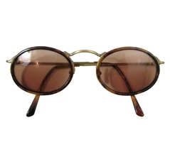 VTG Polo Ralph Lauren tortoise Eyeglasses Frame 717 antique gold Italy 51-21-140 - £21.40 GBP