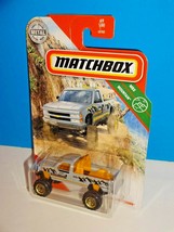 Matchbox 2020 MBX Mountain Series #69 Chevy K1500 Gray 4x4 - £2.33 GBP