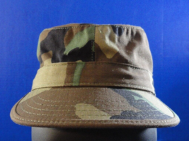 Usgi Bdu Woodland Camouflage Cw Cold Weather Uniform Combat Tactical Cap Hat S - £15.58 GBP