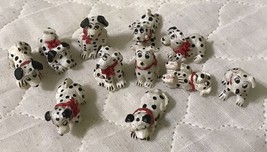 Miscellaneous Craft Lot Dalmation Dogs Ribbon Milk Can - £6.33 GBP