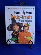 Family Fun TRICKS and TREATS - Costumes, Crafts, Games &amp; Food - Hardback Book - £7.60 GBP
