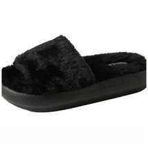 32 Degrees Heat Sandal 8 Slipper Faux Fur Plush Cushion Slide-on Outdoor... - $17.77