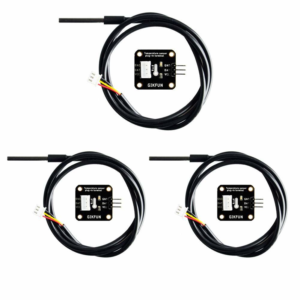 Gikfun Ds18B20 Waterproof Digital Temperature Sensor With Adapter Module... - $38.92