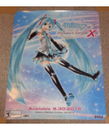 Hatsune Miku Project Diva X Promotional Poster for PS4 PS Vita Video Game - £14.91 GBP