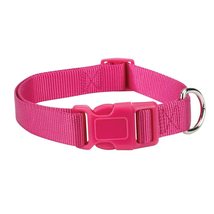 Dog Collar Bulk Packs 25 Pink Nylon Shelter Rescue Vet 4 Adjustable Size... - $80.65+