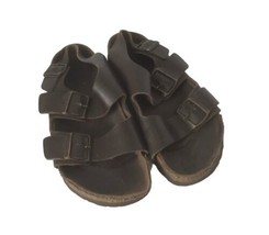 BIRKENSTOCK Womens Shoes MILANO Leather Slides Sandals Germany -38 EU / ... - £19.71 GBP