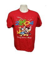 2004 Disney Dreams Florida Adult Medium Red TShirt - €15,23 EUR