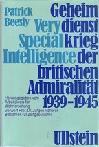 VERY SPECIAL INTELLIGENCE Patrick Beesly 1939-1945 HC/DJ in German - $8.01