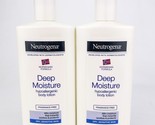 Neutrogena Deep Moisture Hypoallergenic Body Lotion Fragrance Free 13.5o... - £25.27 GBP
