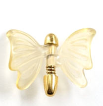 Fluttering Butterfly Movable Frosted Wings Gold Tone Pin Avon Insect Jew... - $9.99