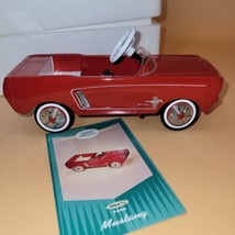 Hallmark Kiddie Car Classics 1964 1/2 Ford Mustang Red Pedal Car Collectible NEW - £15.03 GBP