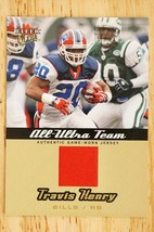 Travis Henry 2005 Fleer All Ultra Team Jersey Football Card Buffalo Bills Patch - £4.04 GBP