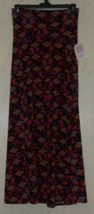 Nwt Womens Lu La Roe Black W/ Lacy Floral Print Maxi Pull On Knit Skirt Size S Usa - £26.02 GBP