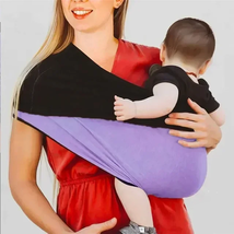 Cotton Soft Elastic Baby Sling Carrier for Infants and Toddlers - Easy t... - £10.42 GBP