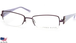New Alfred Sung As 4858 Lav Cen Lavender Eyeglasses Glasses AS4858 51-18-130mm - £39.11 GBP