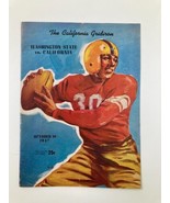 October 18 1947 Football Washington State v California Gridiron Official... - £22.67 GBP