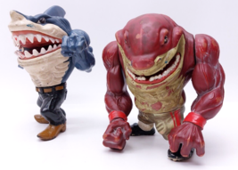 Street Sharks Ripster 6” Figure Toy 1994 Street Wise Lot 2 Black Pants VTG WEAR - £23.33 GBP