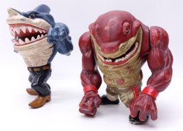 Street Sharks Ripster 6” Figure Toy 1994 Street Wise Lot 2 Black Pants VTG WEAR - £23.21 GBP